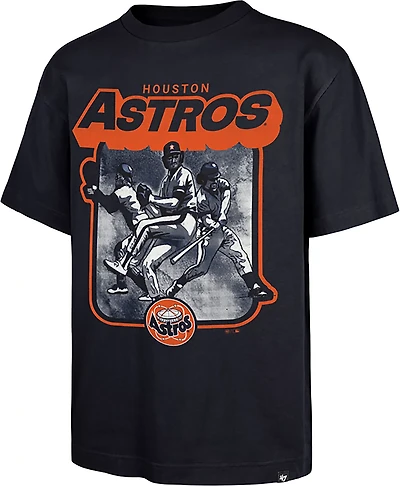 '47 Houston Astros Infield Fly Foundation Graphic T-shirt