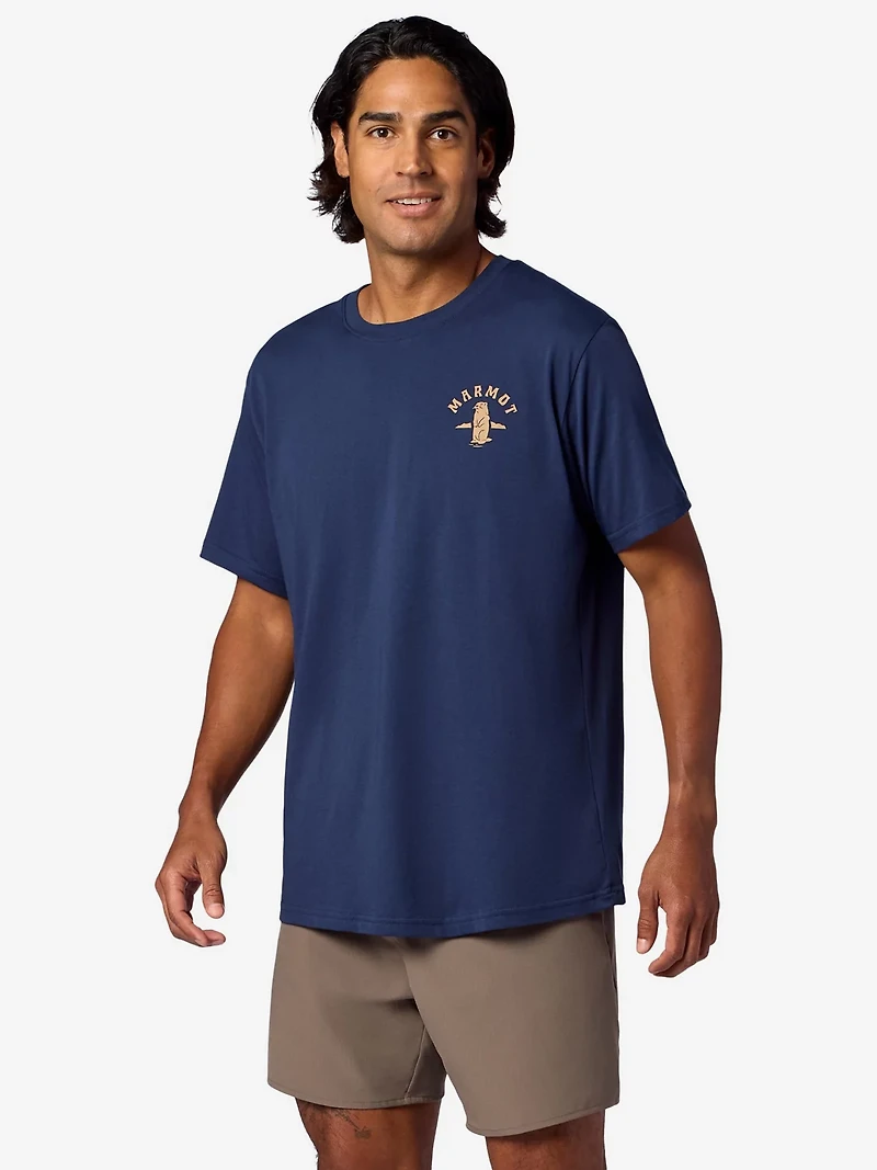 Marmot Men's Mountain Works Circle Critter Graphic T-shirt