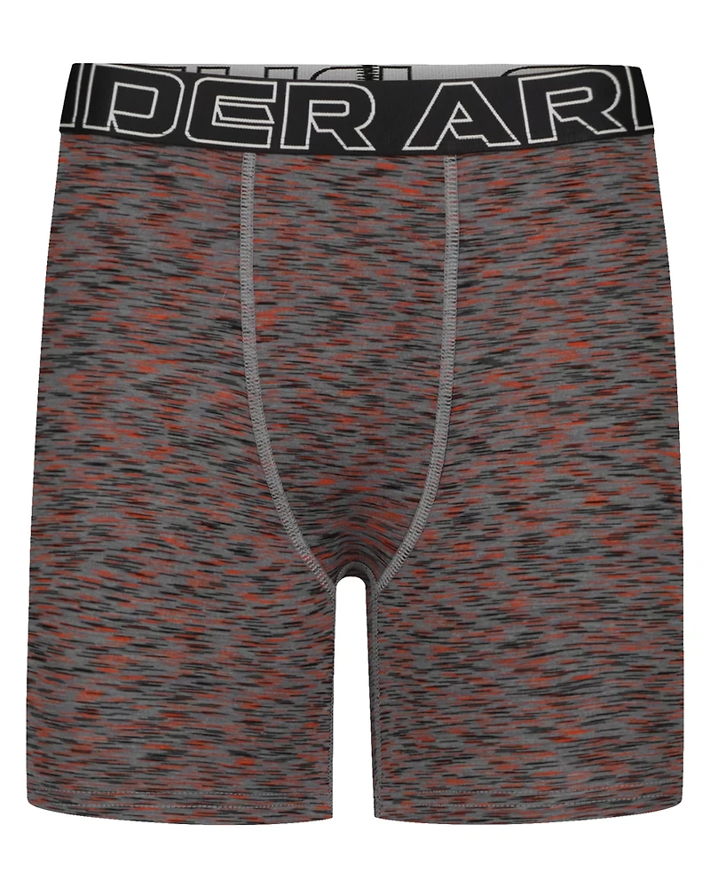 Under Armour Boys' Performance Twist Boxer Briefs 3-Pack