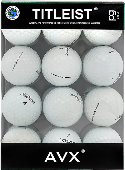 Reload Mid-Grade Recycled Titleist AVX Golf Balls 24-pack