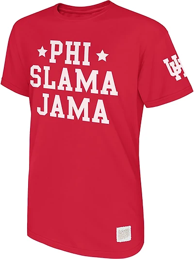Retro Brand Men's University of Houston Stars Phi Slamma Jamma Graphic T-shirt