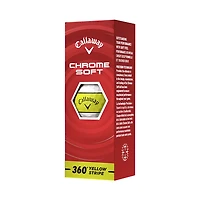 Callaway 2026 Chrome Soft 360 Stripe Golf Balls 12-Pack