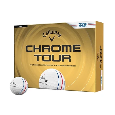 Callaway 2026 Chrome Triple Track Golf Balls 12-Pack