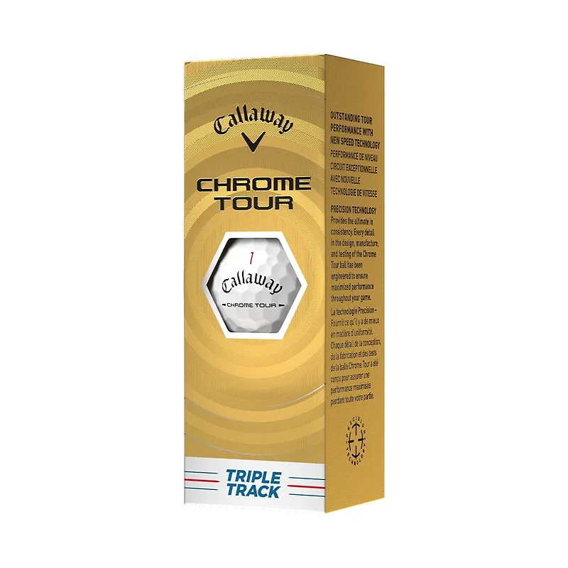 Callaway 2026 Chrome Triple Track Golf Balls 12-Pack