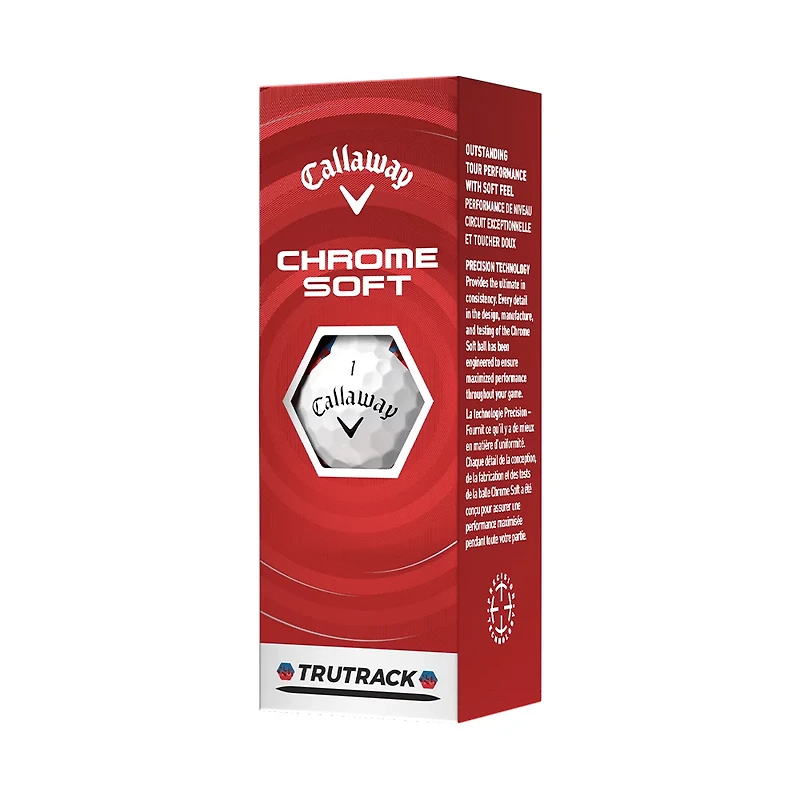 Callaway 2026 Chrome 360 Trutrack Golf Balls 12-Pack