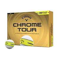 Callaway 2026 Chrome Tour Stripe Golf Balls 12-Pack