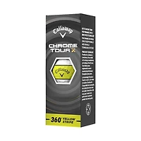 Callaway 2026 Chrome Tour X Stripe Golf Balls 12-Pack