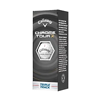 Callaway 2026 Chrome Tour X Triple Track Golf Balls 12-Pack