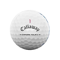 Callaway 2026 Chrome Tour X Triple Track Golf Balls 12-Pack