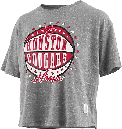 Pressbox Women's University of Houston Harlem Hoops Knobi Meet and Greet Graphic T-shirt