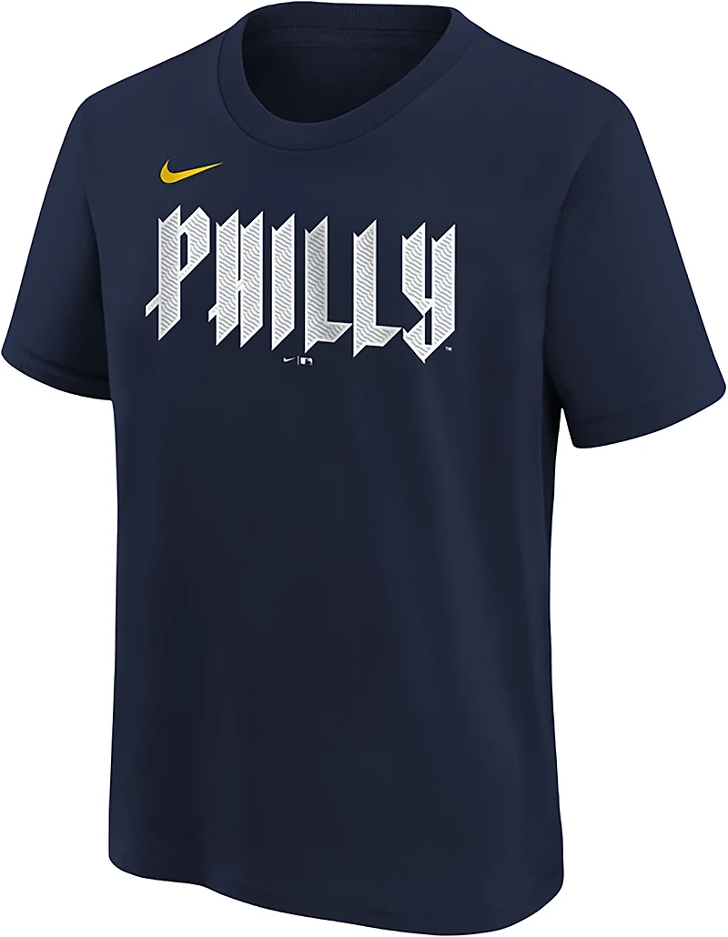 Nike Youth Phillies City Connect Wordmark T-shirt