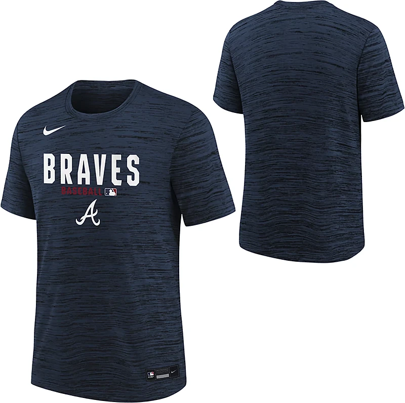 Nike Youth Braves AC Velocity T-shirt