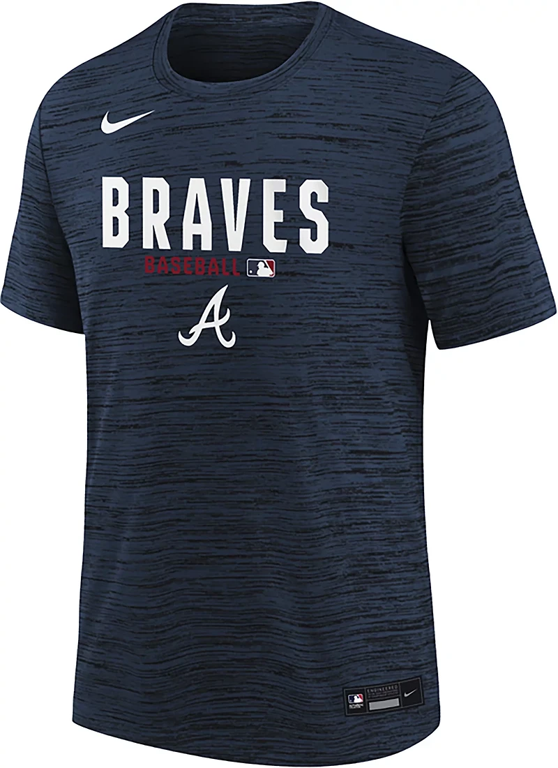 Nike Youth Braves AC Velocity T-shirt