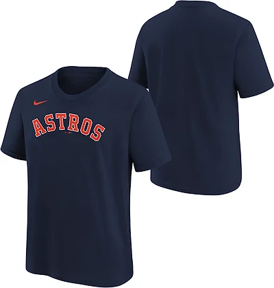 Nike Youth Astros Wordmark T-shirt