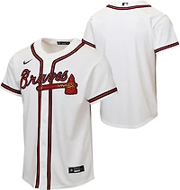 Nike Boys' Atlanta Braves Home Baseline Jersey