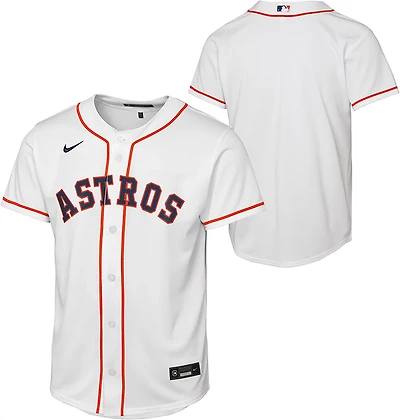 Nike Boys' Houston Astros Home Baseline Jersey