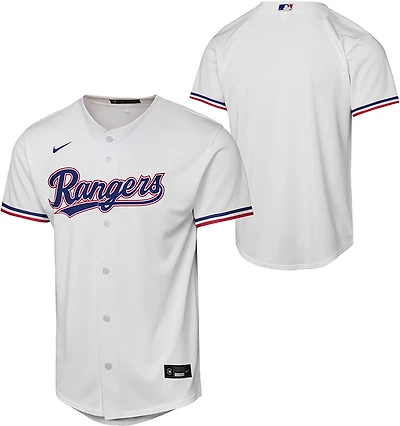 Nike Boys' Texas Rangers Home Baseline Jersey