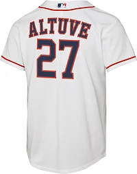 Nike Boys' Houston Astros Jose Altuve #27 Home Baseline Jersey
