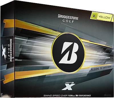 Bridgestone 2026 Tour B X Golf Balls 12-Pack