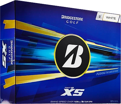 Bridgestone 2026 Tour B XS Golf Balls 12-Pack