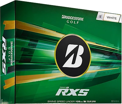 Bridgestone 2026 Tour B RXS Golf Balls 12-Pack