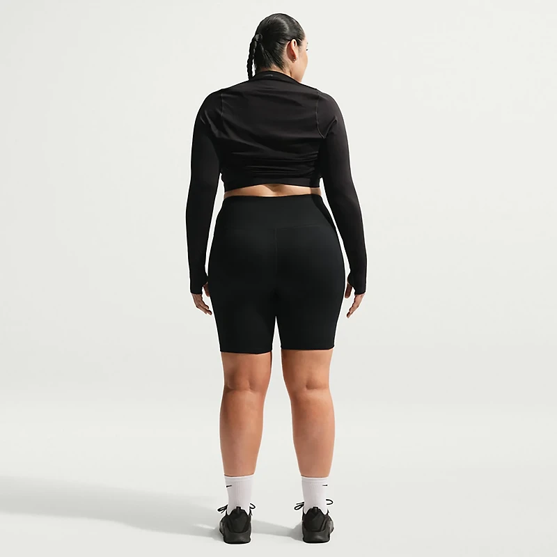Nike Women's Dri-FIT One High Waisted Plus Biker Shorts 8