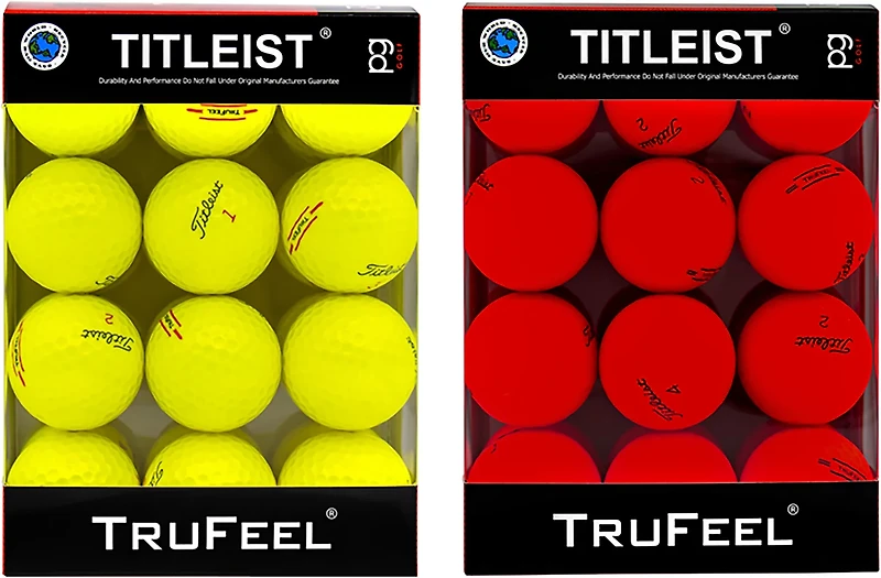 Reload Mint Recycled Titleist Trufeel Golf Balls 24-pack