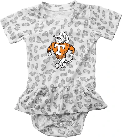Wes & Willy Infants' University of Tennessee Primary Logo Leopard Ruffle Hopper
