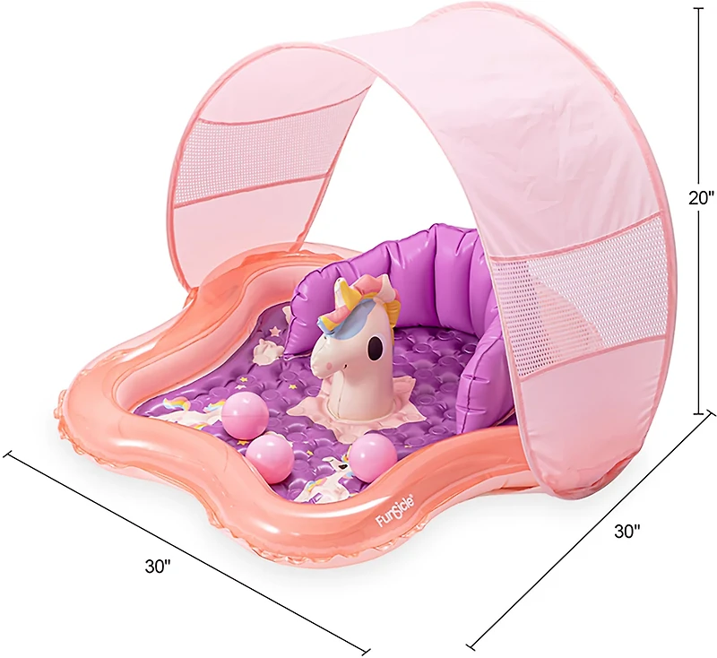 Funsicle RainbowStar Shaded Pool