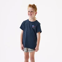 BURLEBO Boys' Fishing USA T-shirt