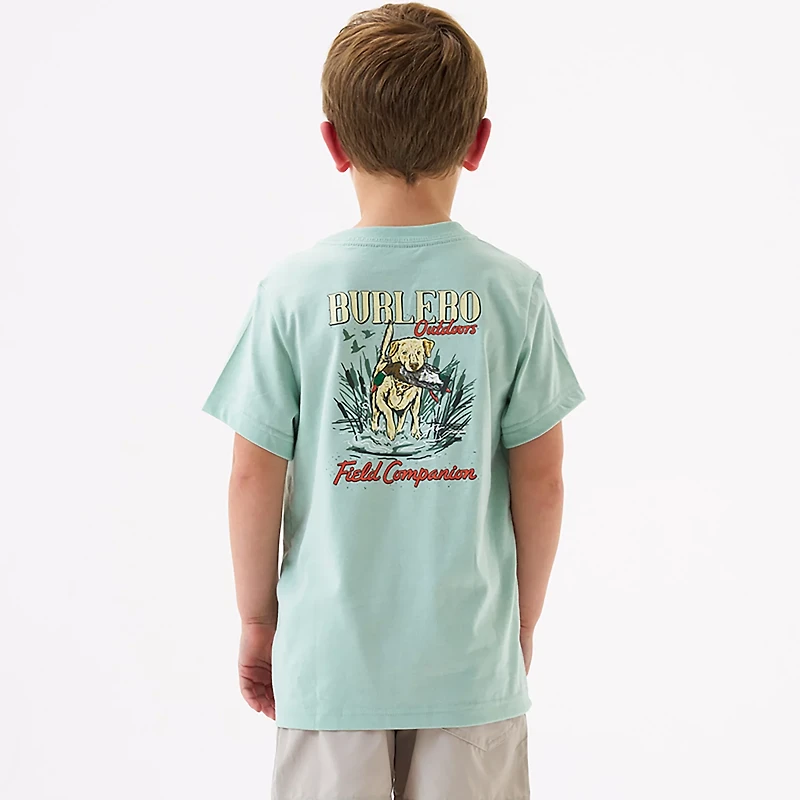 BURLEBO Boys' Field Companion T-shirt