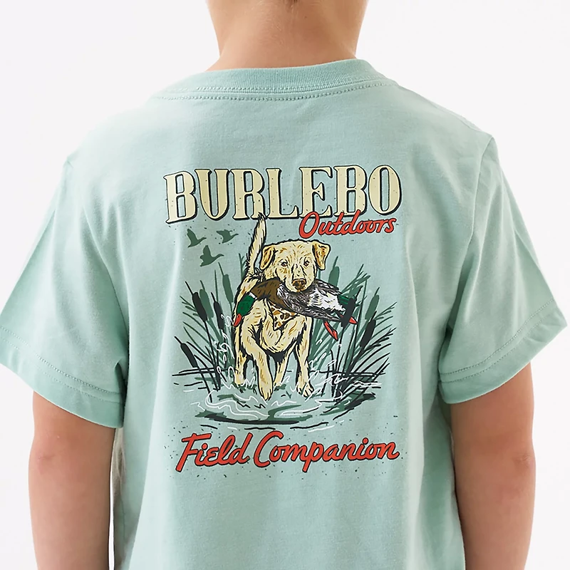 BURLEBO Boys' Field Companion T-shirt