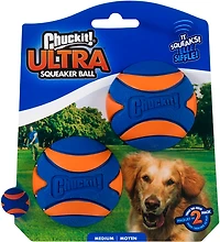 Chuckit! Ultra Squeaker Balls 2-Pack