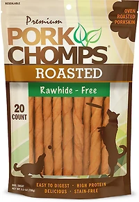 Pork Chomps Roasted Mini Twists 20-count