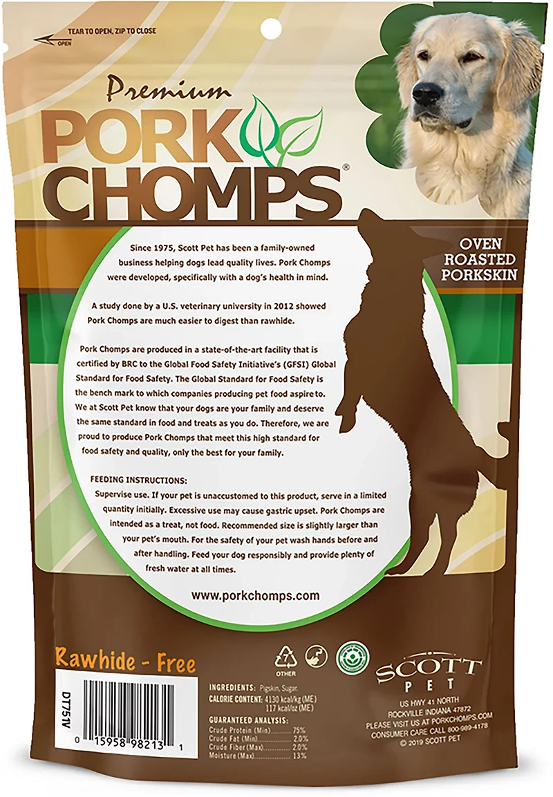 Pork Chomps Roasted Mini Twists 20-count