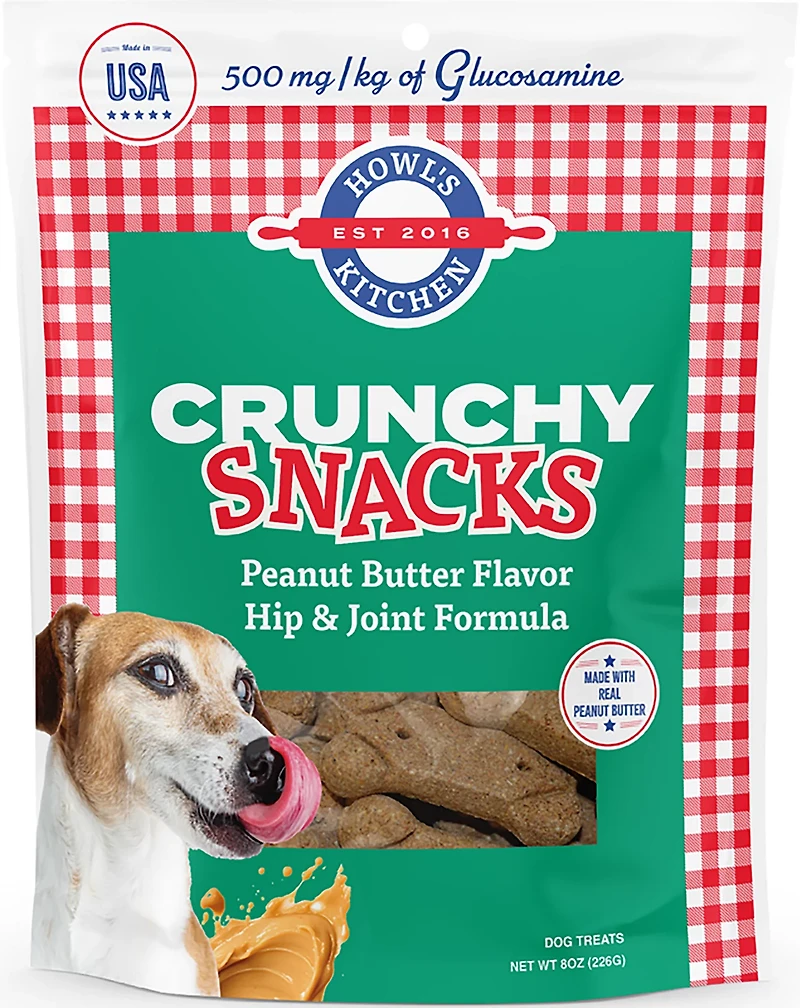 Howl's Kitchen Beef, Chicken and Peanut Butter Biscuits 10-count