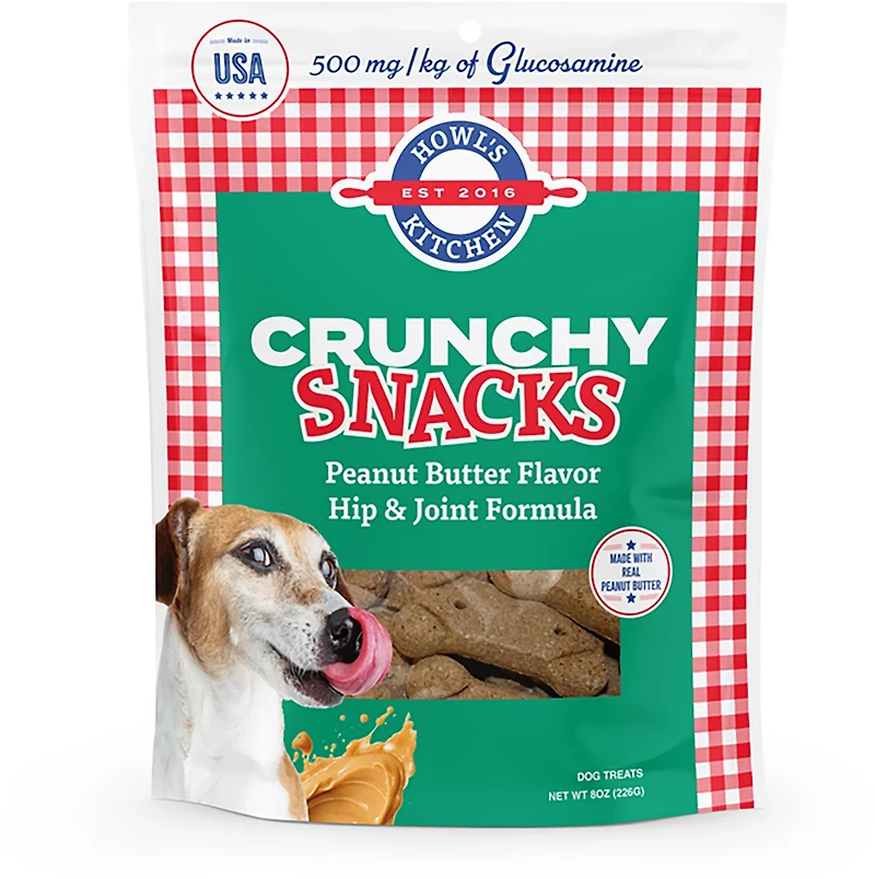 Howl's Kitchen Beef, Chicken and Peanut Butter Biscuits 10-count