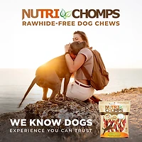 Nutri Chomps 6 in. Mixed Flavor Braids 10-count