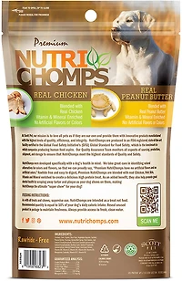 Nutri Chomps 6 in. Peanut Butter Flavor Braids 4-count