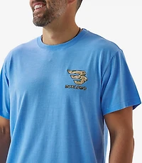 BURLEBO Men's Mallard Camo Dog T-shirt