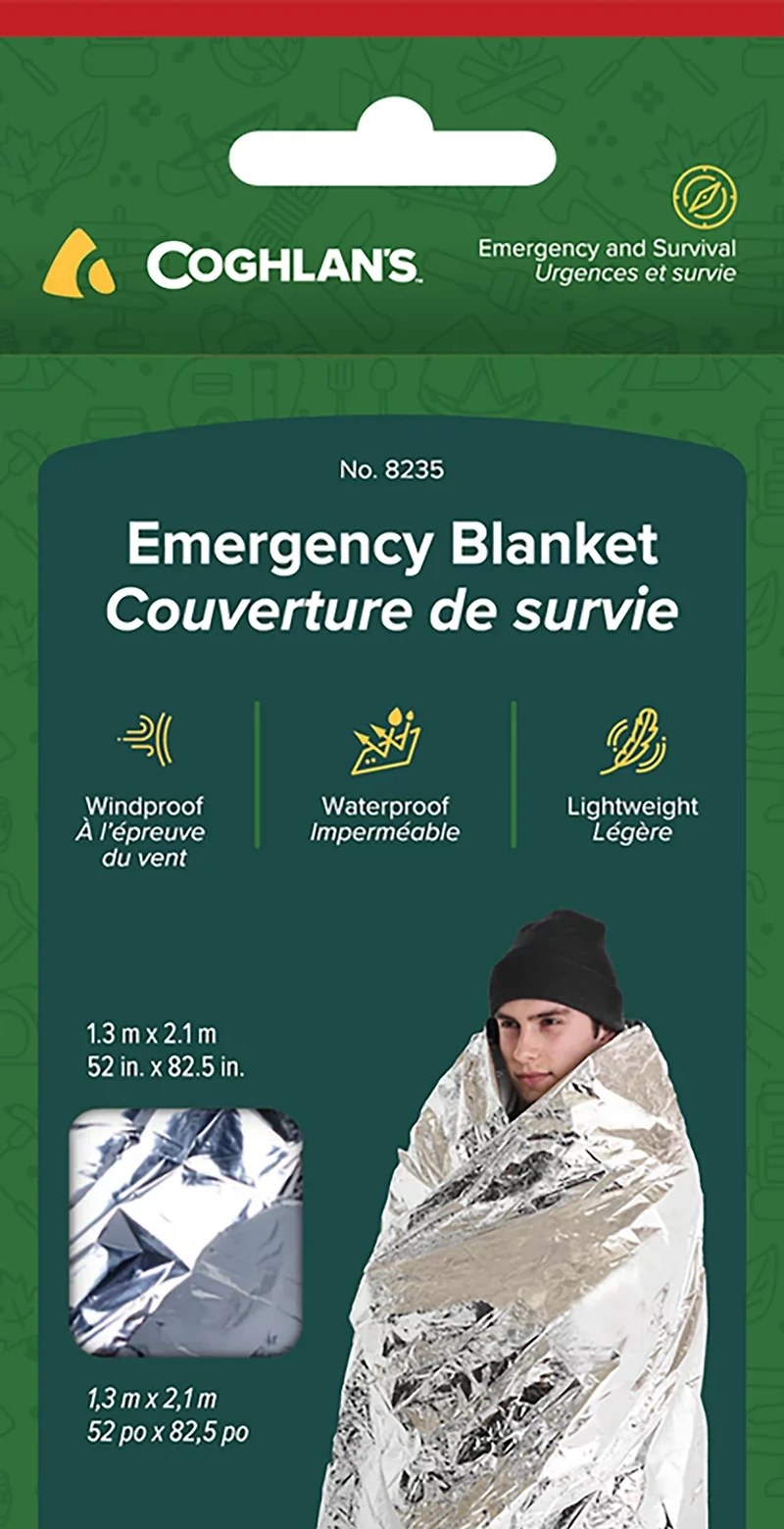 Coghlans Emergency Waterproof Blanket