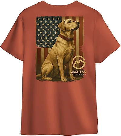 Magellan Outdoors Boys' Standing Flag Graphic T-shirt