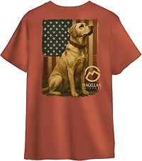 Magellan Outdoors Boys' Standing Flag Graphic T-shirt