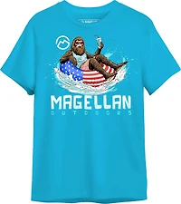 Magellan Outdoors Boys' Bigfoot Tubing Graphic T-shirt