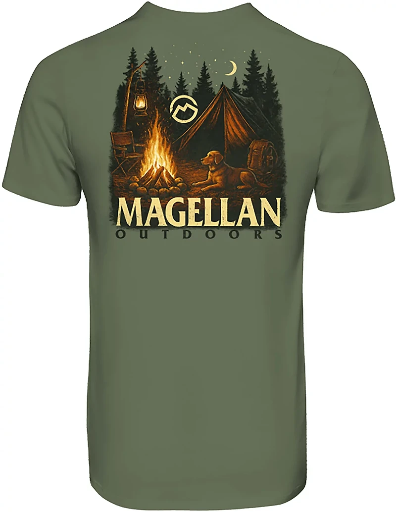 Magellan Outdoors Men's Tent Night Graphic T-shirt
