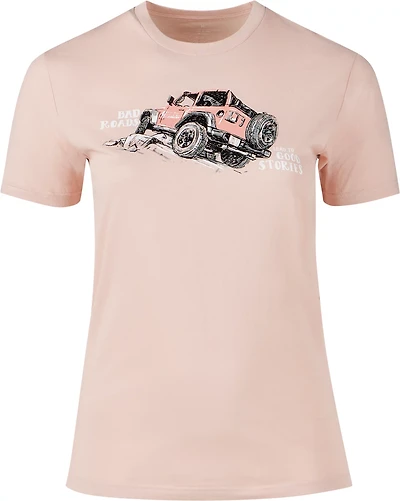 Academy Sports + Outdoors Women’s Bad Roads Good Stories T-shirt