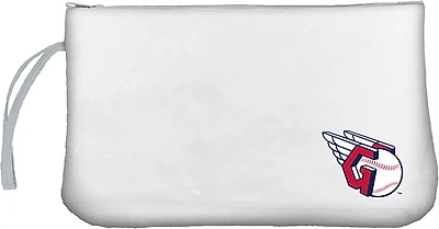 Logo Brands Cleveland Guardians Clear Wristlet