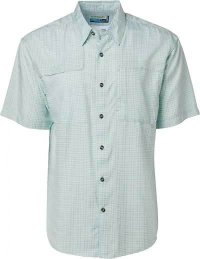 Magellan Outdoors Men's Aransas Plaid Short Sleeve Fishing T-shirt