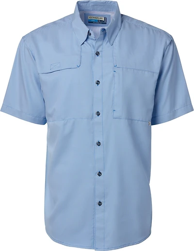 Magellan Outdoors Men's Aransas Pass Mini Check Short Sleeve Fishing T-shirt