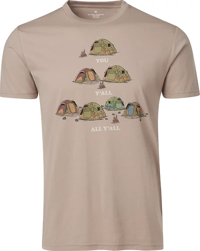 Academy Sports + Outdoors Men's All Y'all Tents T-shirt